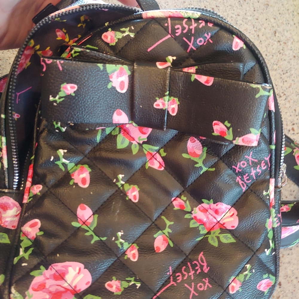 Betsey Johnson back pack
